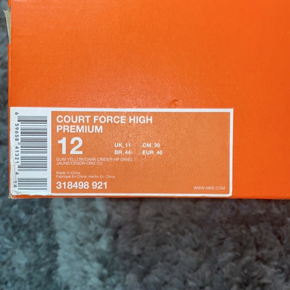 Nike court force high BHM earth and sky pack - Picture 6 of 6